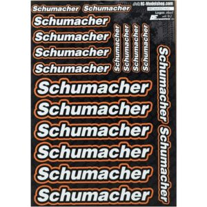 DF Creative Logos Schumacher A5 Orange