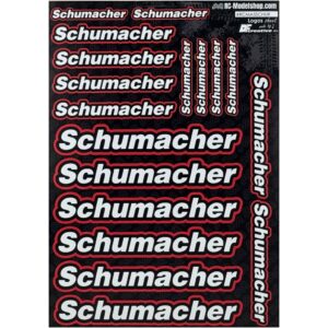 DF Creative Logos Schumacher A5 Red
