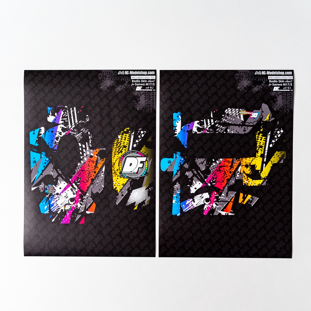 DF Creative M17 Radio Skin Sheet DF 1 DF Creative M17 Radio Skin Sheet DF