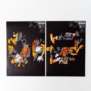 DF Creative M17 Radio Skin Sheet Orange