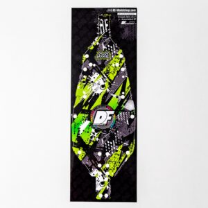 DF Creative RC10B7 Chassis Skin Sheet Green