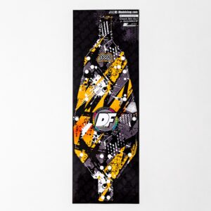 DF Creative RC10B7 Chassis Skin Sheet Orange