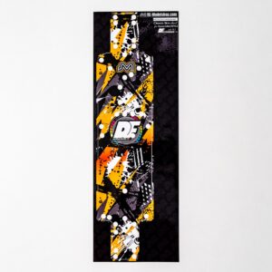 DF Creative RC10B74 Chassis Skin Sheet Orange