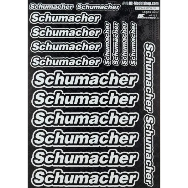DF Creative Logos Schumacher A5 Valge