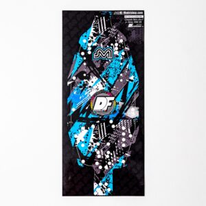 DF Creative XB2'25 Chassis Skin Sheet Blue