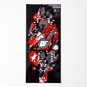 DF Creative XB2'25 Chassis Skin Sheet Red