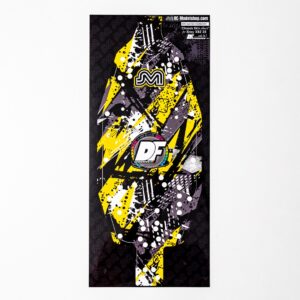 DF Creative XB2'25 Chassis Skin Sheet Yellow