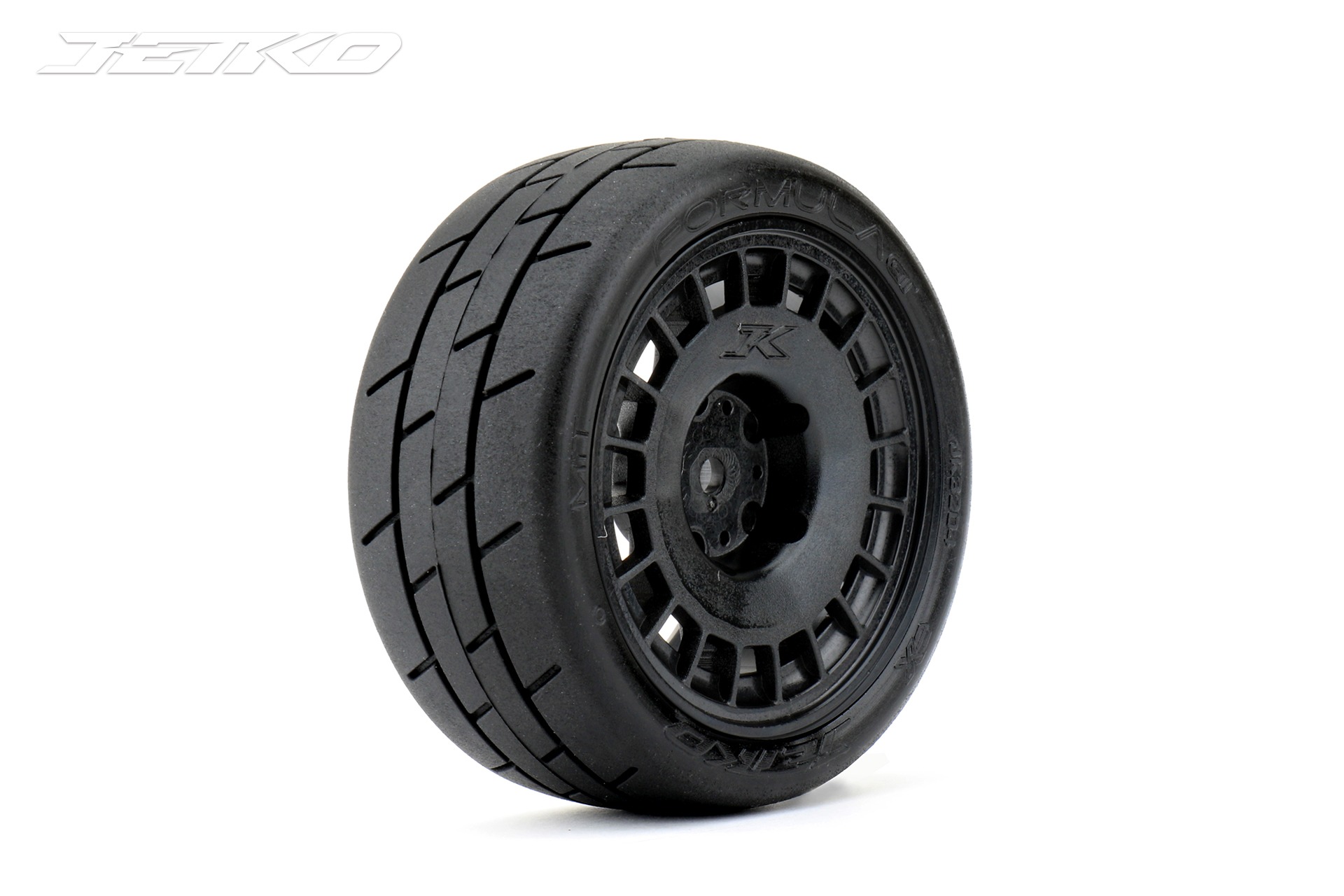 Jetko 1/10 Pre-Glued Wheels EX Formula (4) #JK3204RB 1 Jetko 1/10 Pre-Glued Wheels EX Formula (4) #JK3204RB