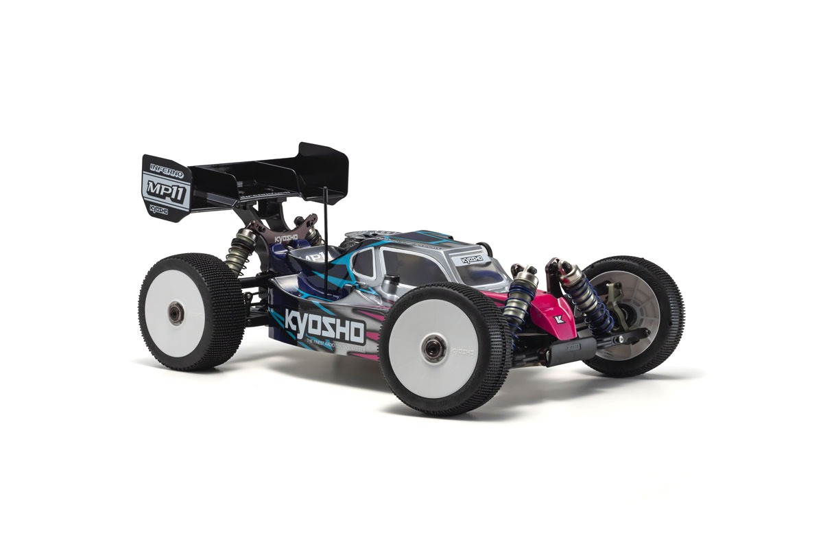 Kyosho MP11 Kyosho Inferno MP11 1:8 4WD Nitro Buggy Bausatz 2 Kyosho Inferno MP11 1:8 4WD Nitro Buggy Bausatz