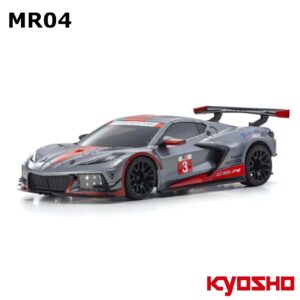 Corvette C8-R Gun Metal/Red MR04 RWD RC Auto #K.32356GMR