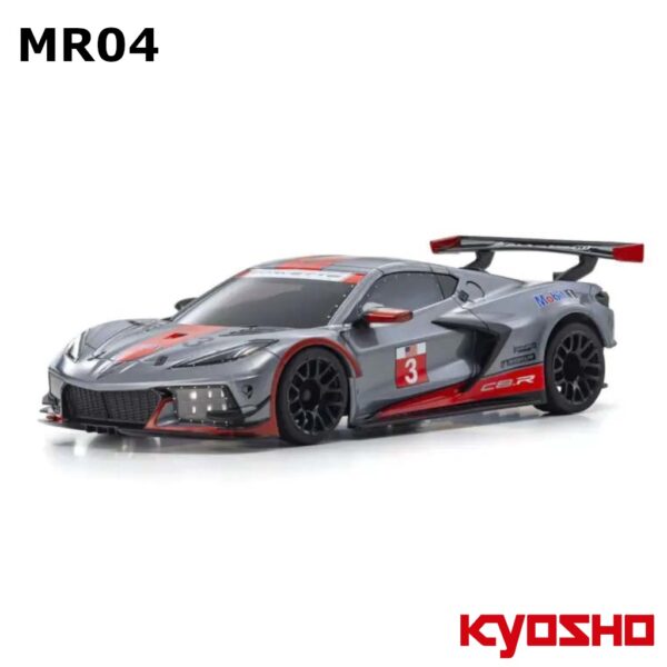 Corvette C8-R Gun Metal/Red MR04 RWD RC Auto #K.32356GMR