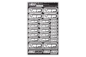 LRP Pre-Cut Stickers A5 MM White
