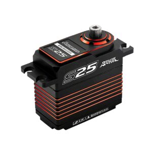 Power HD S25 (30kg/0.06s/8.4v) HV Brushless servo - Red