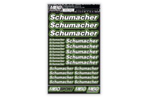 Schumacher Pre-Cut Stickers A5 MM Green