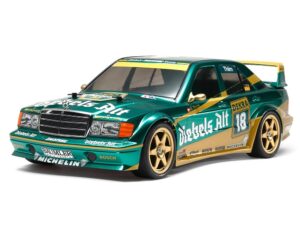 Mercedes-Benz 190 E Evo.2 Zakspeed Tamiya TT-01E 1/10 RC Auto Kit #58638