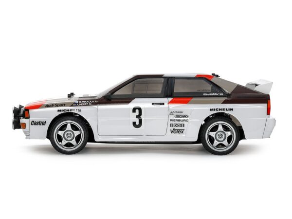 Audi Quattro Rallye A2 Tamiya TT-02 RC Car Kit #58667