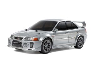 Mitsubishi Lancer Evo V Tamiya TT-02 1/10 RC Car Kit #58713