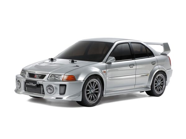 Mitsubishi Lancer Evo V Tamiya TT-02 1/10 RC Car Kit #58713