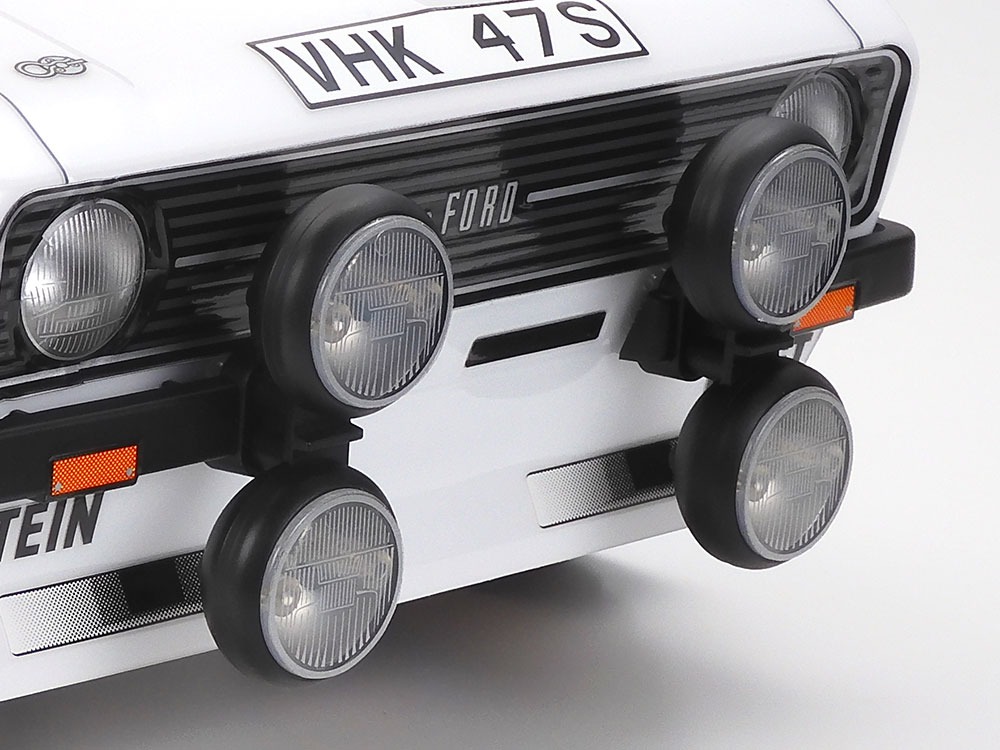 Tamiya Ford Escort Mk.II Rally Tamiya Ford Escort MkII Rally - MF-01X - 1:10 4WD RC Rally Car Kit (Painted Body) 3 Tamiya Ford Escort Mk.II Rally 1:10 RC-Auto-Bausatz – Frontscheinwerfer