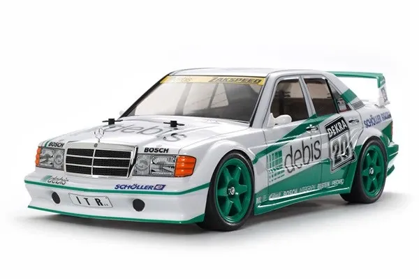 Tamiya Mercedes-Benz 190 E 2.5-16 EVO.II RC-Auto-Bausatz TT-01E Tamiya Mercedes-Benz 190E Debis Zakspeed – TT-01E – 1:10 4WD RC Car Kit 1 Tamiya Mercedes-Benz 190E Debis Zakspeed - TT-01E - 1:10 4WD RC Car Kit