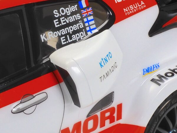 Toyota Gazoo Yaris Rally1 Hybrid Tamiya TT-02 1/10 RC Auto Kit #58716