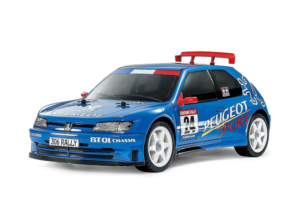Tamiya Peugeot 306 Maxi 1/10 RC Car Bausatz BT-01 Tamiya Peugeot 306 Maxi - BT-01 - 1:10 FWD RC Car Kit 1 Tamiya Peugeot 306 Maxi - BT-01 - 1:10 FWD RC Car Kit