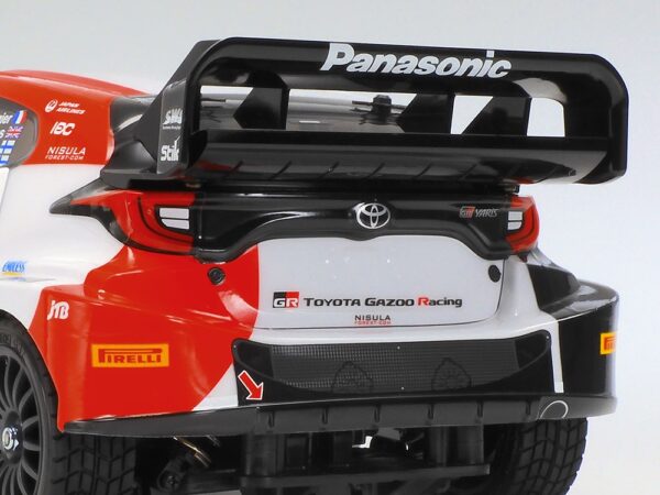 Toyota Gazoo Yaris Rally1 Hybrid Tamiya TT-02 1/10 RC Auto Kit #58716