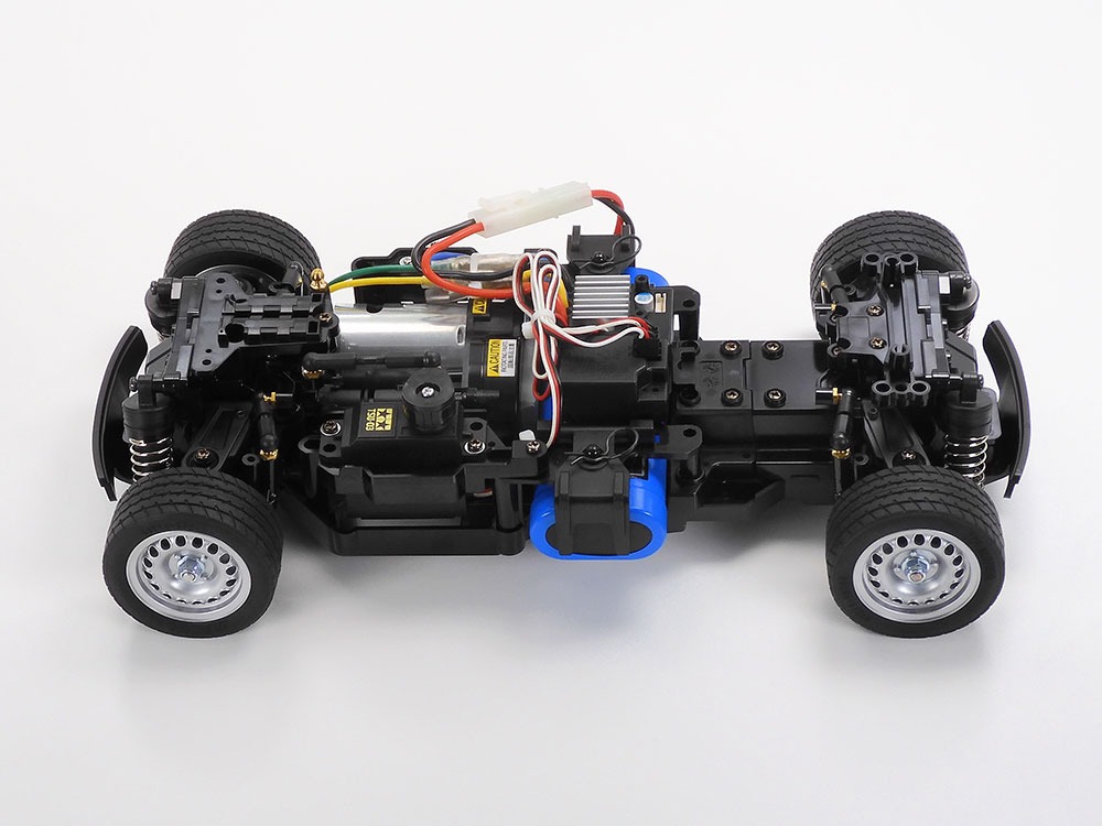 Tamiya Volkswagen Golf II GTI 16V Tamiya Volkswagen Golf Mk2 GTI 16V - MB-01 - 1:10 FWD RC Car Kit 7 Tamiya Volkswagen Golf II GTI 16V MB-01 Chassis 1/10 RC Car Bausatz ohne Karosserie