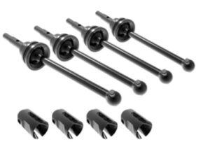 Traxxas Driveshaft Set CV Steel WideMaxx (4) #TRX10789X