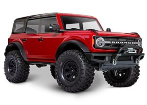 Traxxas TRX-4 Ford Bronco 2021 1/10 Crawler Brushed RTR Punane