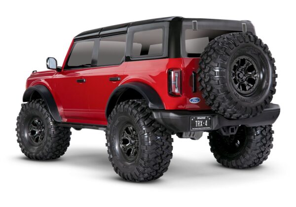 Traxxas TRX-4 Ford Bronco 2021 1/10 Crawler Brushed RTR Punane
