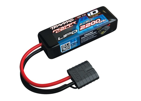 Traxxas iD 2200mAh 25C 7.4V 2S LiPo Aku #TRX2820X 1 Traxxas iD 2200mAh 25C 7.4V 2S LiPo Aku #TRX2820X