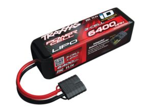 Traxxas iD 6400mAh 25C 11.1v 3S LiPo Battery #TRX2857X
