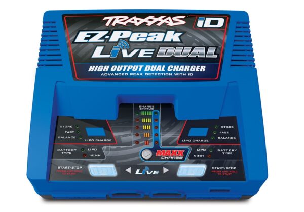 Traxxas iD EZ-Peak Live Dual 4S Aku Laadija #TRX2973G