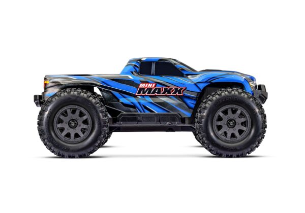 Traxxas Mini Maxx 4wd BL-2S BL HD 1/16 Monster Truck RTR Sinine