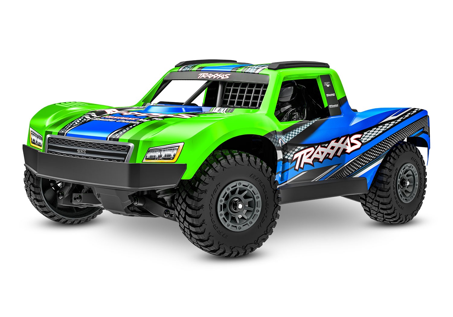 Traxxas Mini Slash RTR Green RC Car #TRX108164-1-GRN 1 Traxxas Mini Slash RTR Green RC Car #TRX108164-1-GRN