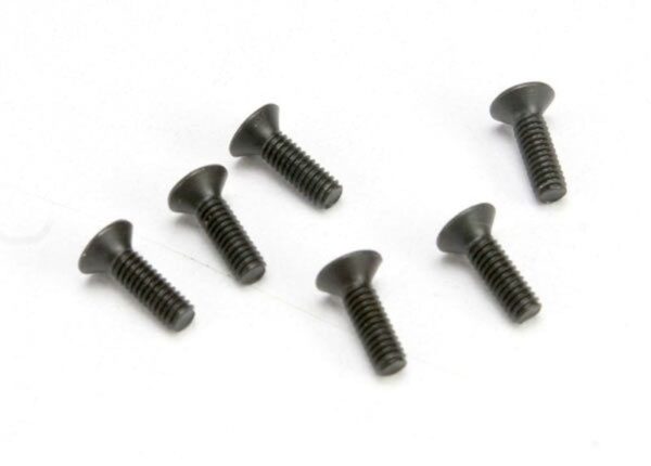 Traxxas Screws M2.5x8mm FH (6) #TRX2524