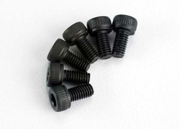 Traxxas Screws M3x6mm CH (6) #TRX2554