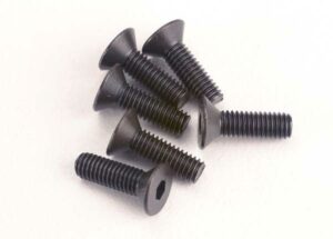 Traxxas Screws M3x10mm FH (6) TRX2551