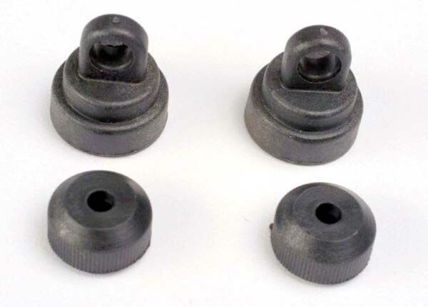Traxxas Shock Caps Black (2) #TRX3767