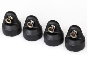 Traxxas Shock Caps Black (4) #TRX8361