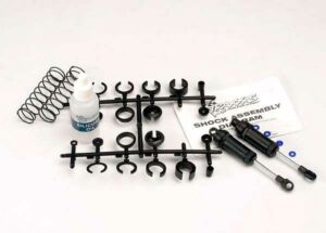 Traxxas Shock Set Long Front Black (2) #TRX3760