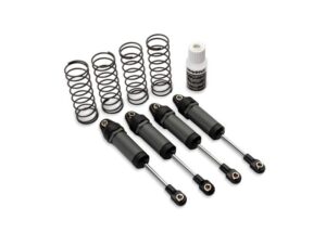 Traxxas Shock Set Long Gray (4) #TRX3760-GRAY