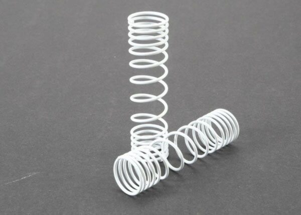 Traxxas Shock Springs XX-Long Progressive White #TRX5858