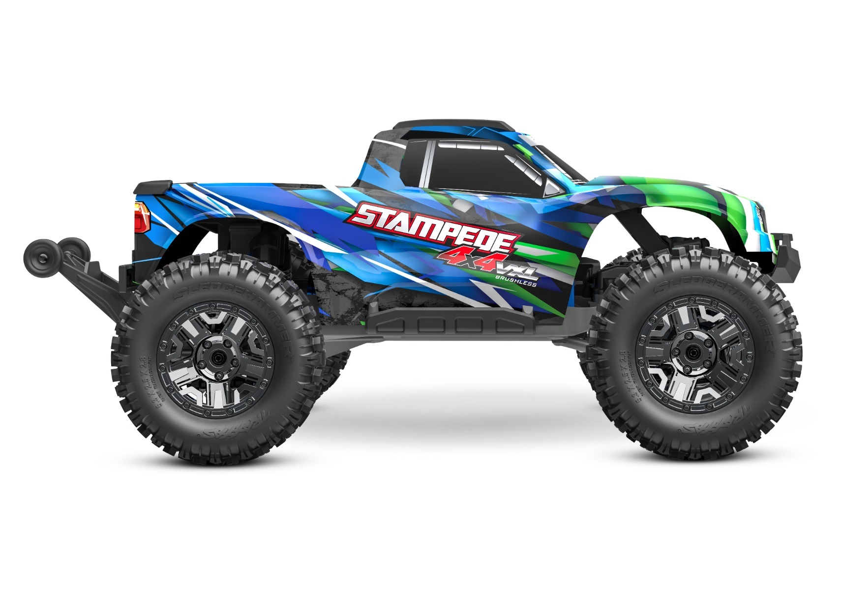 Traxxas Stampede 4x4 VXL Monster Truck BL RTR HD Green 2 Traxxas Stampede 4x4 VXL Monster Truck BL RTR HD Green