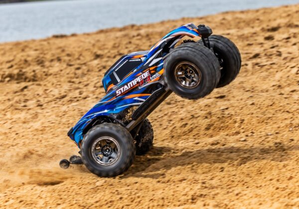 Traxxas Stampede 4x4 VXL Monster Truck Brushless RTR HD Oranz