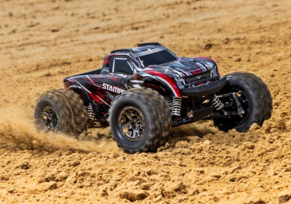 Traxxas Stampede 4x4 VXL Monster Truck Brushless RTR HD Punane