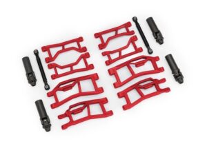 Traxxas Suspension Kit HD WideMaxx Red #TRX10790-RED
