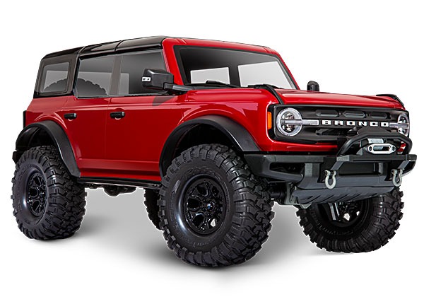 Traxxas TRX-4 Ford Bronco 2021 1:10 RTR Crawler - punainen 1 Traxxas TRX-4 Ford Bronco 2021 1:10 RTR Crawler - red