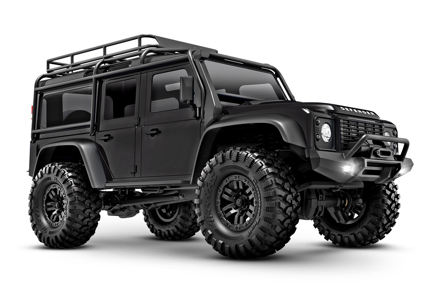 Traxxas TRX-4M 1:18 Land Rover Defender RTR mini-crawler – must, 2S LiPo 1 Traxxas TRX-4M 1:18 Land Rover Defender RTR mini-crawler - black, 2S LiPo